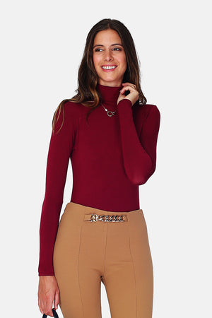 Long-sleeved turtleneck undershirt