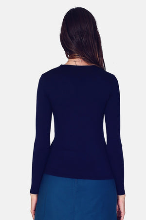 Under Sweater Crew Neck Thermal Lining Long Sleeve