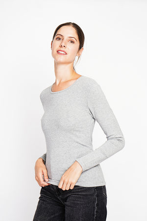 Under Sweater Crew Neck Thermal Lining Long Sleeve