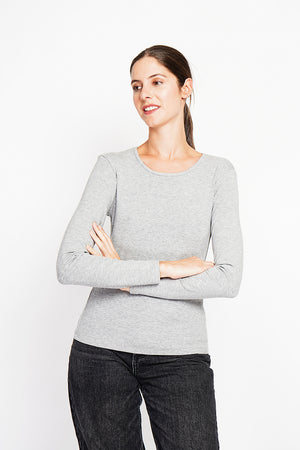 Under Sweater Crew Neck Thermal Lining Long Sleeve