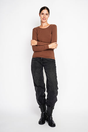 Under Sweater Crew Neck Thermal Lining Long Sleeve