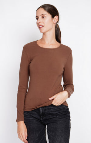 Under Sweater Crew Neck Thermal Lining Long Sleeve