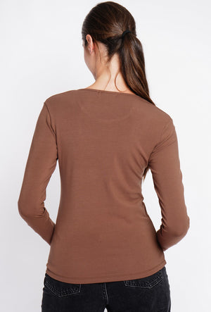 Under Sweater Crew Neck Thermal Lining Long Sleeve