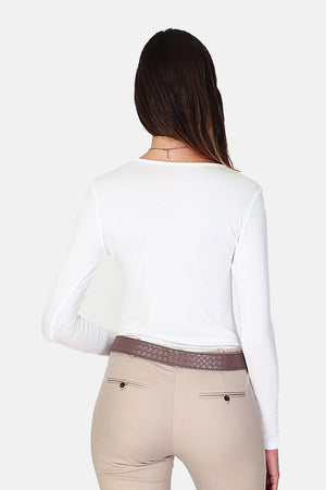 Under Sweater Crew Neck Thermal Lining Long Sleeve