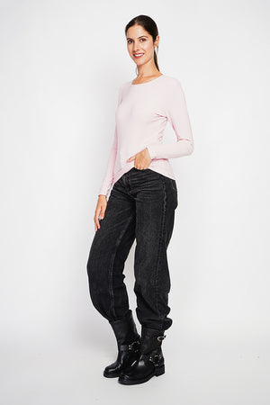 Under Sweater Crew Neck Thermal Lining Long Sleeve