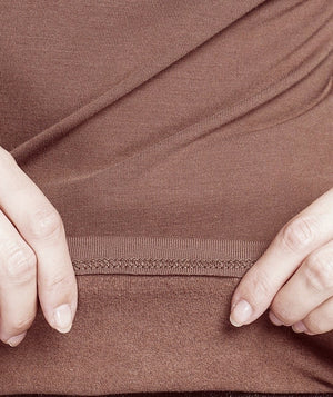Under Turtleneck Sweater with Thermal Fur and Long Sleeves