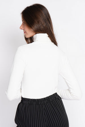 Under Turtleneck Sweater with Thermal Fur and Long Sleeves