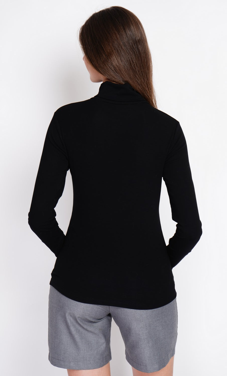 Under Turtleneck Sweater with Thermal Fur and Long Sleeves