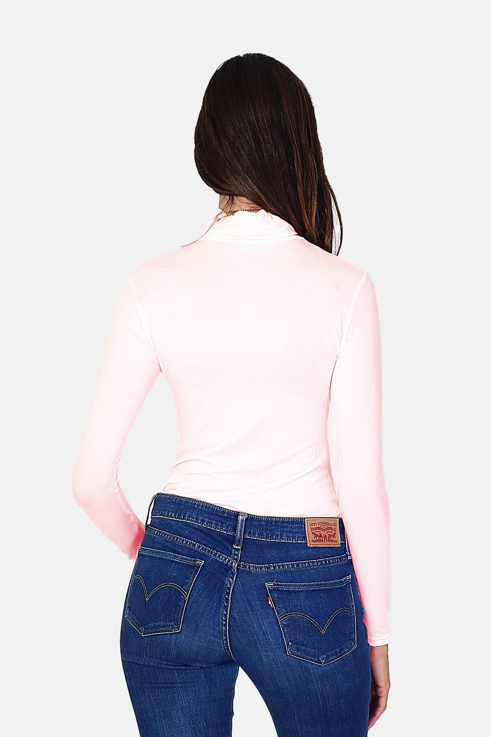 Under Turtleneck Sweater with Thermal Fur and Long Sleeves