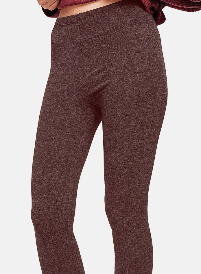 High-waisted leggings with elasticated waistband