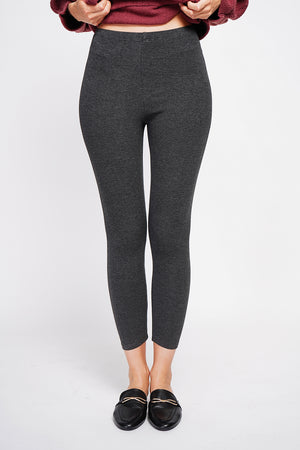 High-waisted leggings with elasticated waistband