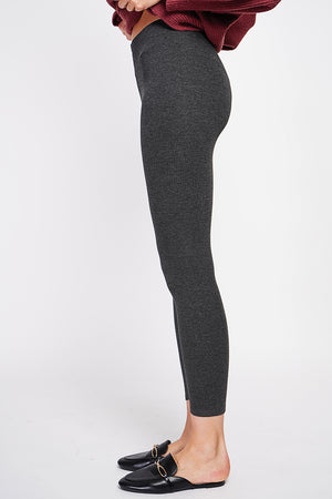 High-waisted leggings with elasticated waistband