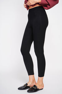 High-waisted leggings with elasticated waistband