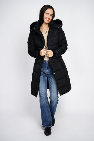 Long down jacket