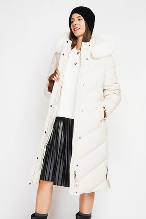 Long down jacket thermal insulation up to -20 °C