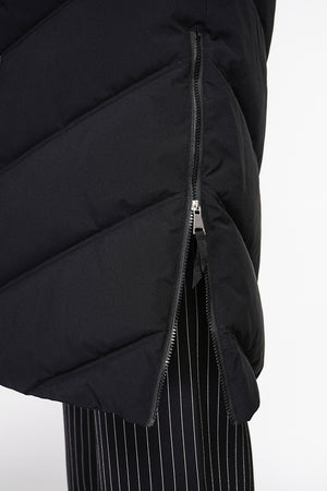 Long down jacket thermal insulation up to -20 °C