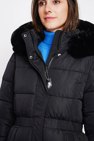 Long down jacket thermal insulation up to -20 °C