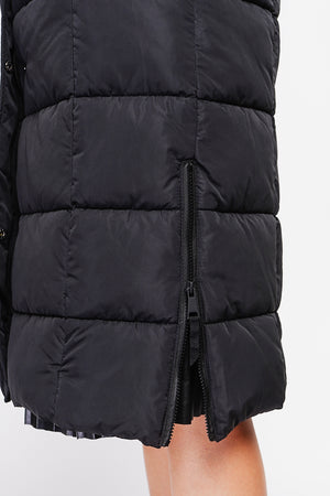 Long down jacket thermal insulation up to -20 °C