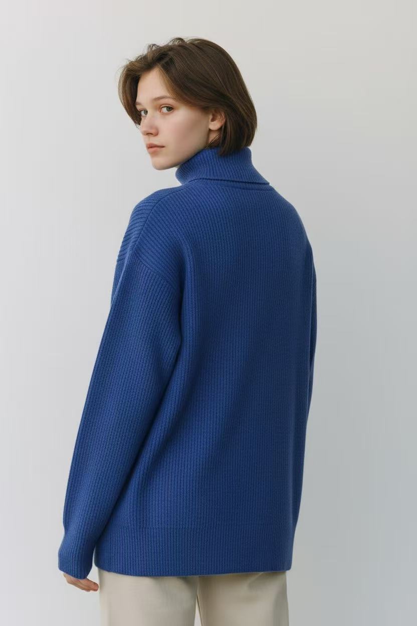 Long shawl collar cardigan with front pockets and long sleeves