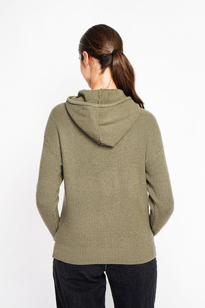 Oversized fit long sleeve hoodie