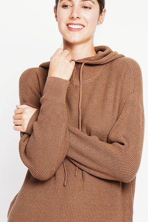 Oversized fit long sleeve hoodie