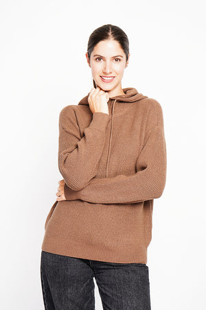 Oversized fit long sleeve hoodie