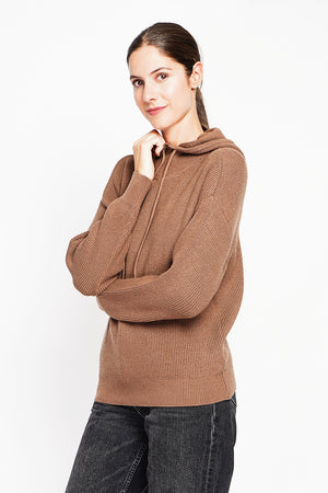 Oversized fit long sleeve hoodie