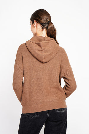Oversized fit long sleeve hoodie