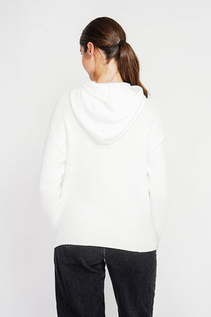 Oversized fit long sleeve hoodie