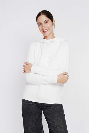 Oversized fit long sleeve hoodie