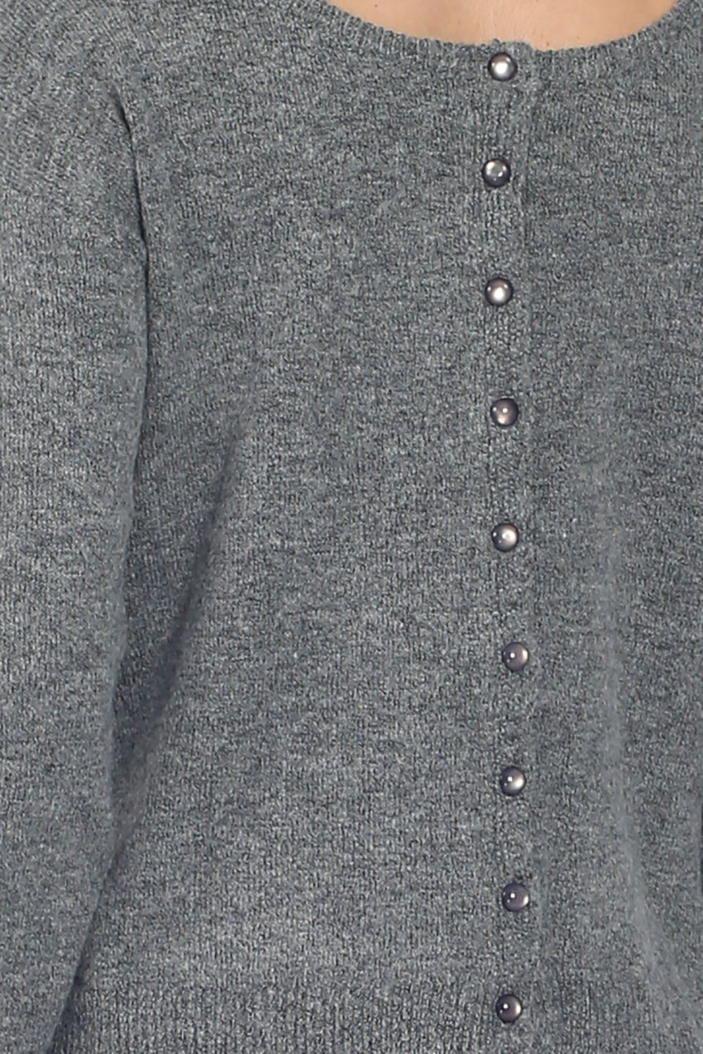4-thread double-breasted cardigan
