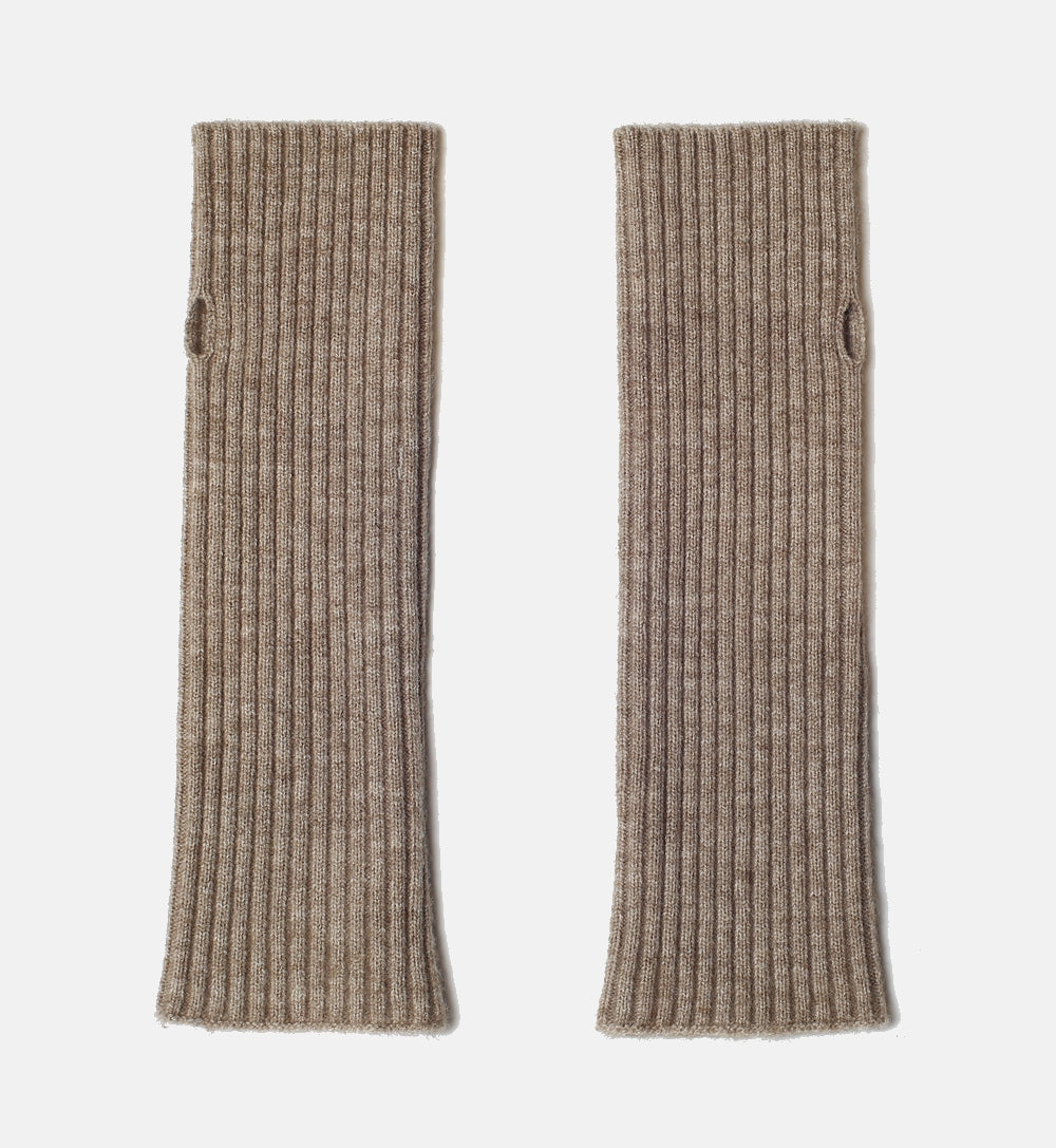 8-ply ribbed mittens