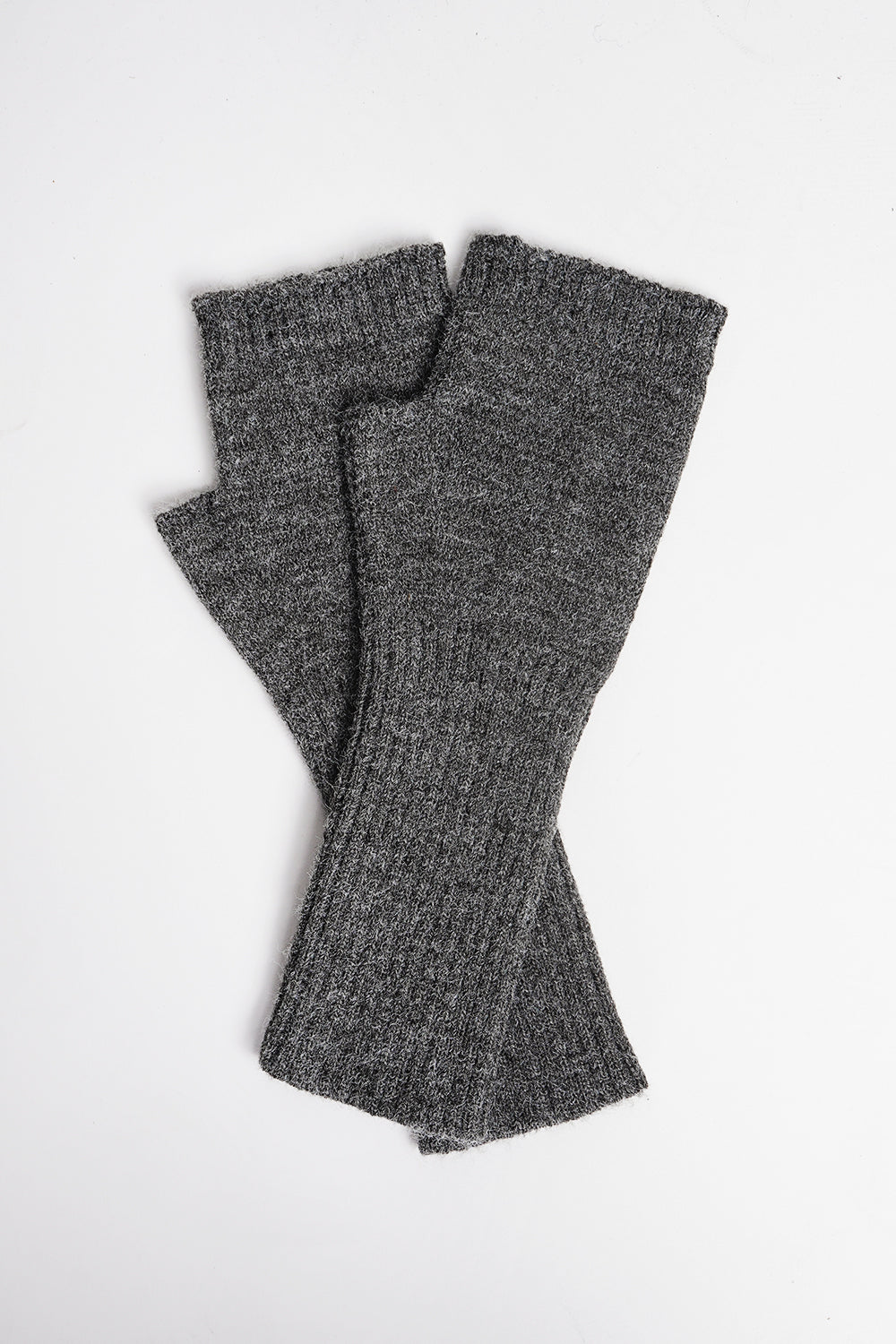 Mitaines en maille mixtes – Gris foncé – C&Jo