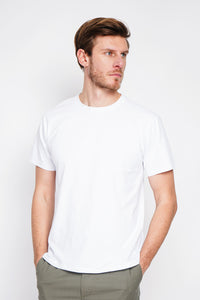 Round neck short sleeve t-shirt