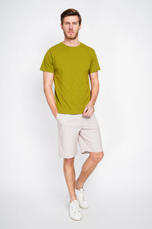 Round neck short sleeve t-shirt