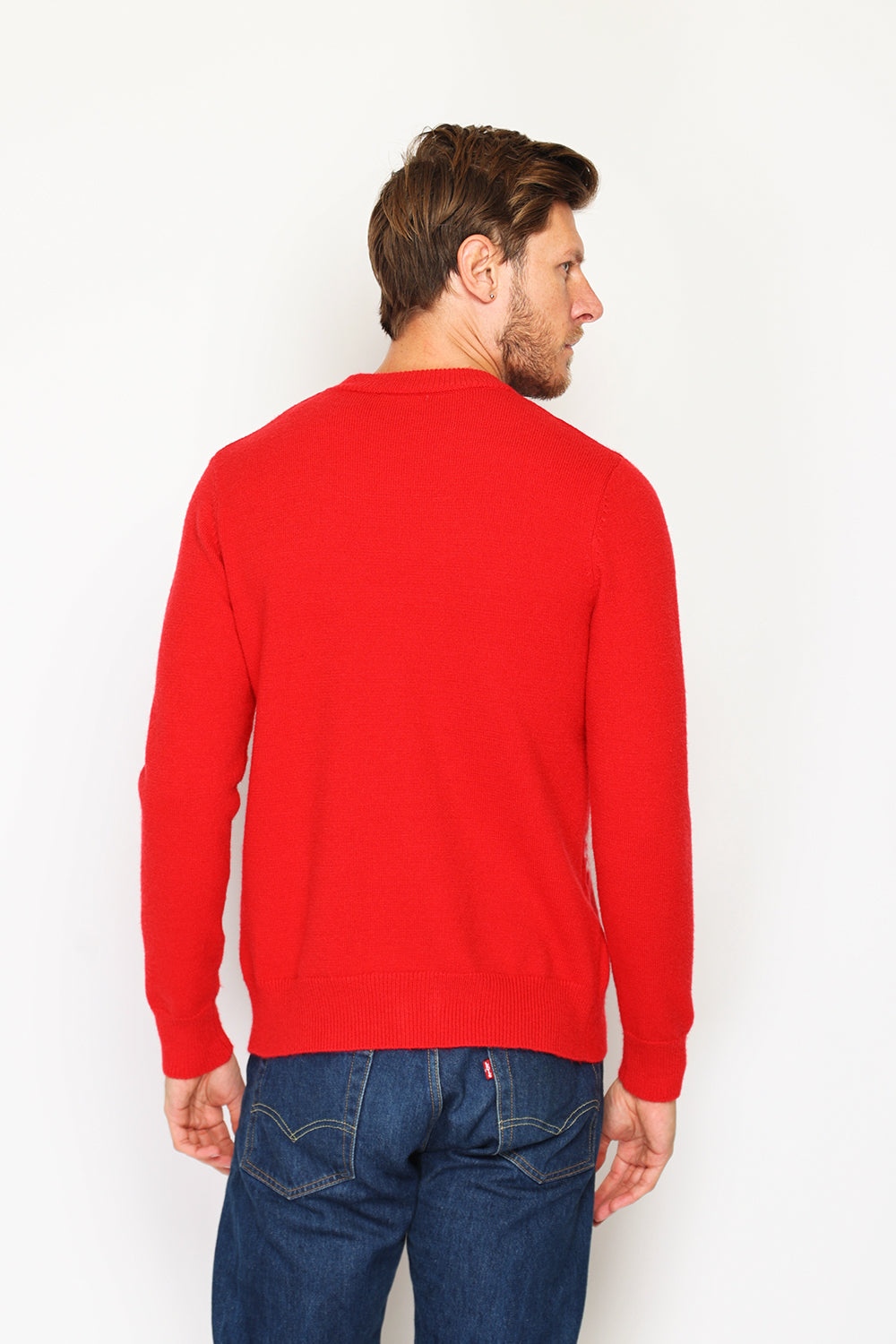 Men's long-sleeved Christmas sweater