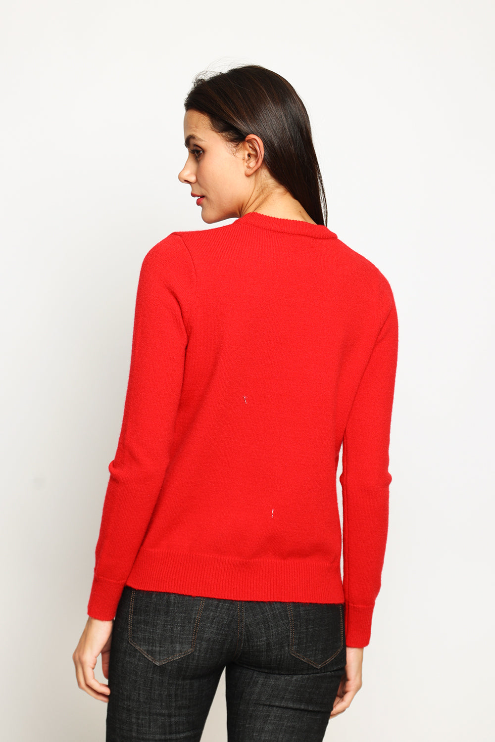 Women's long-sleeved Christmas sweater