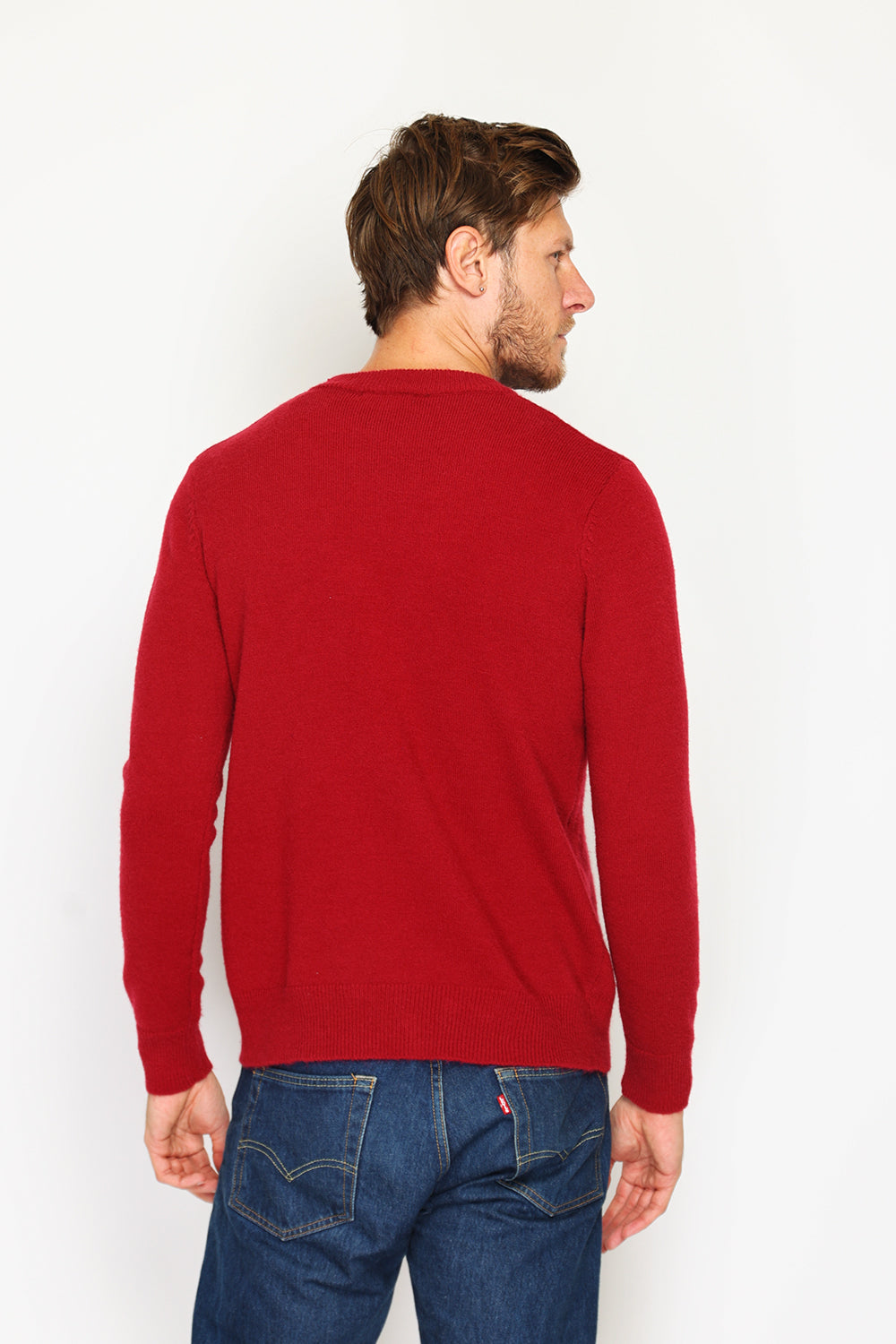 Men's long-sleeved Christmas sweater