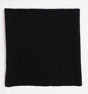 Ribbed neck warmer