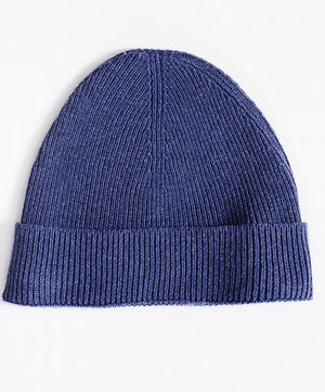 Loose ribbed mixed beanie
