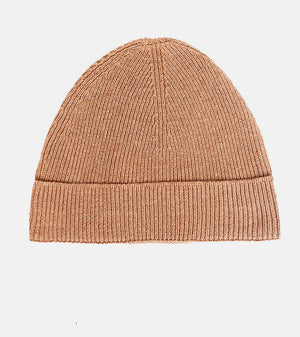 Loose ribbed mixed beanie
