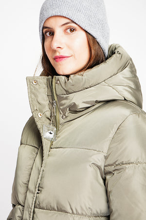 Loose ribbed mixed beanie