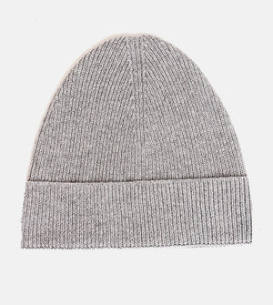 Loose ribbed mixed beanie