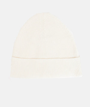 Loose ribbed mixed beanie