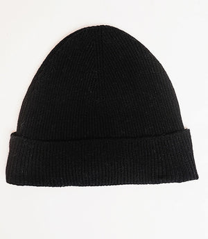 Loose ribbed mixed beanie