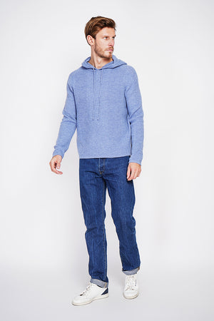 Long Sleeve Ribbed Hoodie