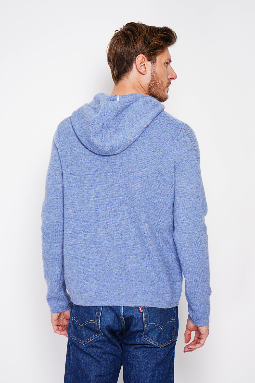 Long Sleeve Ribbed Hoodie
