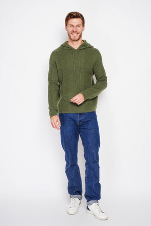 Long Sleeve Ribbed Hoodie