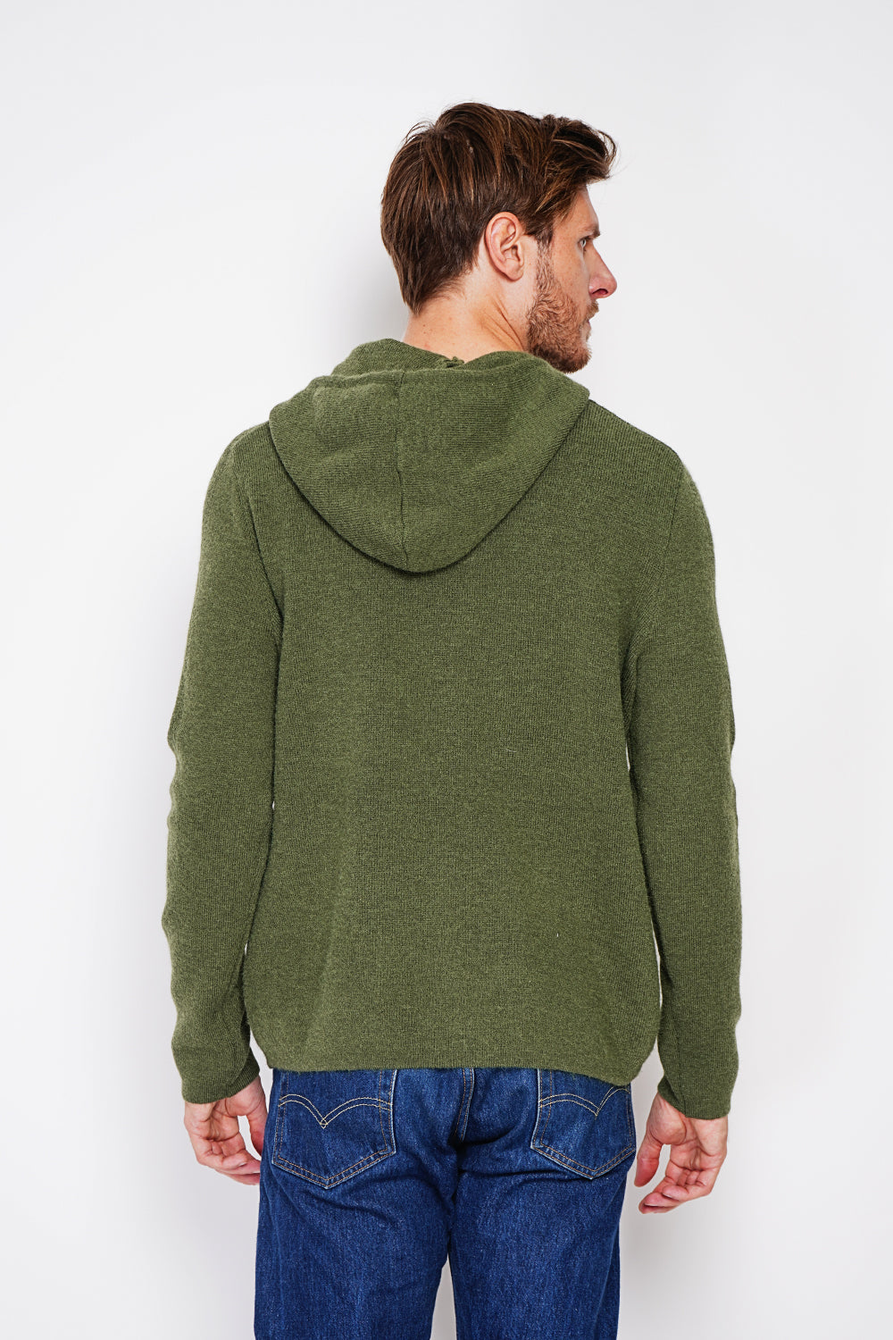 Long Sleeve Ribbed Hoodie