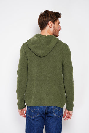 Long Sleeve Ribbed Hoodie